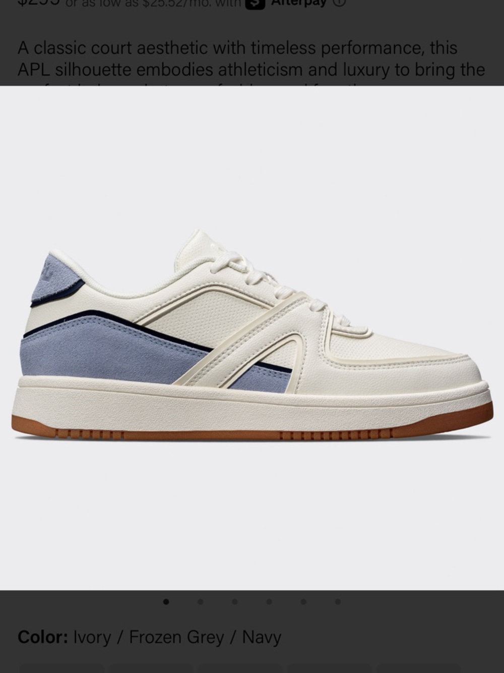 Women’s APL Nostalgia '87 | Ivory x Frozen Grey x Navy